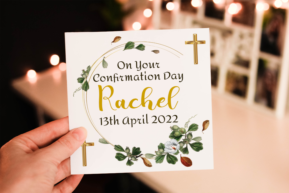 Confirmation Day Card, Confirmation Card